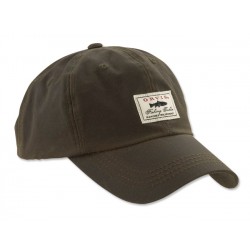 Vintage Waxed-Cotton Ball Cap